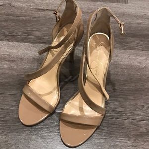 Jessica Simpson Nude Sandals